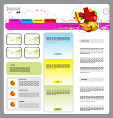 vector web template