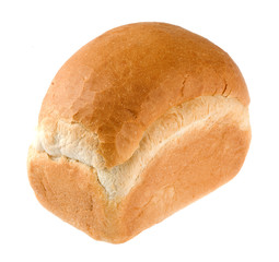 Bread isolated on white background