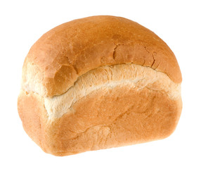 Bread isolated on white background