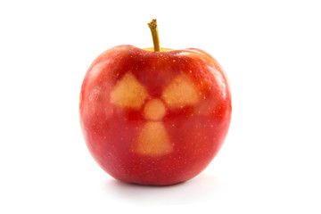 Radioaktiver Apfel
