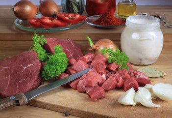 preparation of fresh beef