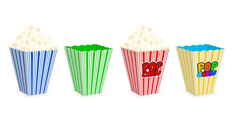 popcorn diverse verpackungen