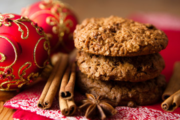 Christmas cinnamon cookies