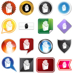 fries icon set