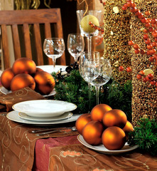Christmas table