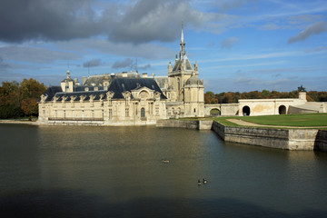 Beautiful chateau in Chantilly, France