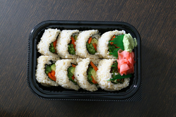 Vegetable Sushi Roll
