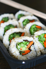 Vegetable Sushi Roll