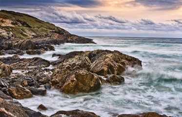 rocky coastline