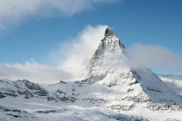Matterhorn in the mist
