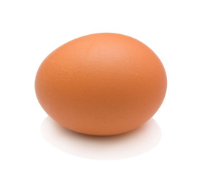 Egg on white