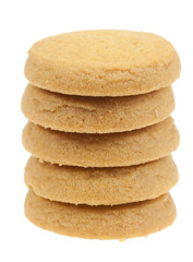 Butter cookies isolated