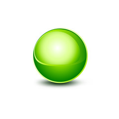 glossy shiny buttons / vector icon