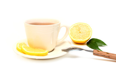 Tea with lemon