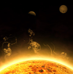 Sole e pianeti