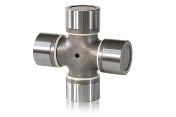 Joint cross. Car detail. Isolated on white background.