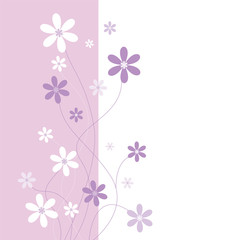 pink and purple flowers © malwa