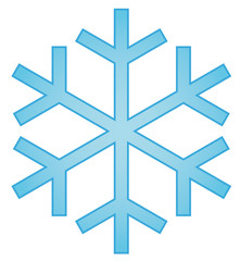 Flocon de neige Hiver et Noël (SVG)