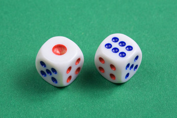 White dices
