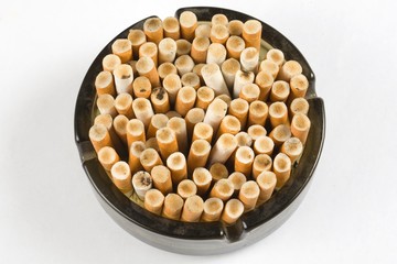 cigarettes in ashtray