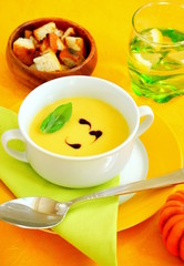 Pumpkin soup - Kürbissuppe
