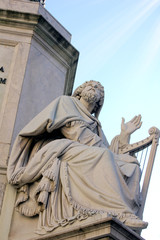 Fototapeta premium Marble statue, Rome