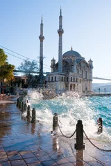 Papier Peint photo Lavable la Turquie Mosquée Ortaköy