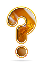 Naklejka premium Picto vin