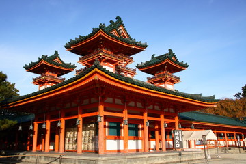 Fototapeta na wymiar sanctuaire shinto