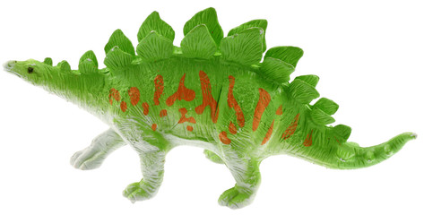 figurine stégosaure fond blanc