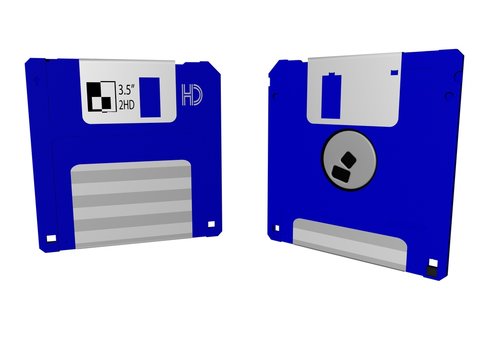 Disquettes 51/4 à l'unité - Accessoires informatique