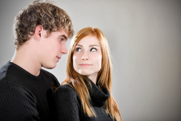 portrait of a sexy young couple