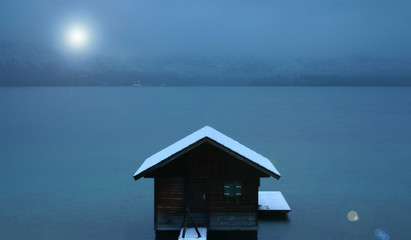 Winter am See