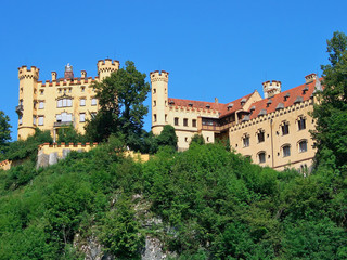 Fototapeta na wymiar Hohenschwangau Castle, Germany