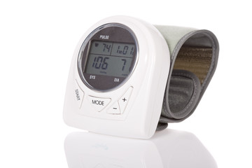 Wrist sphygmomanometer (blood pressure measure equipment)