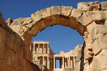 Ruines romaines, Libye