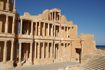 Theatre romain, Libye