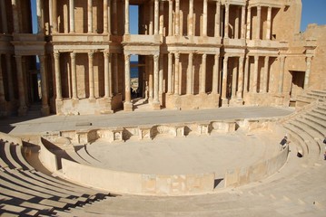 Theatre romain, Libye