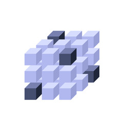Obraz premium 3D cube