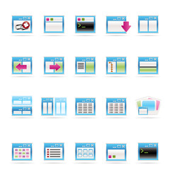 Application, Programming, Server and computer icons 2