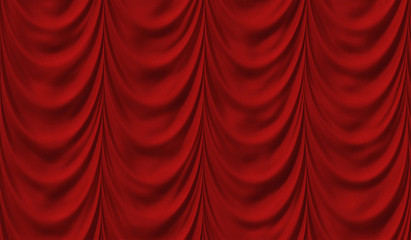 Luxury Red Drapes