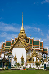 Fototapeta premium The temple in the Grand palace area in Bangkok, Thailand