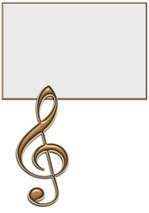 Obraz premium empty board