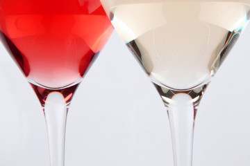 Rosé und Weiss