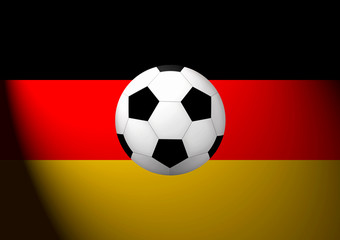 Fototapeta premium Fussball-Deutschland