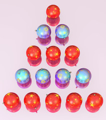 Albero di Natale di palle 3