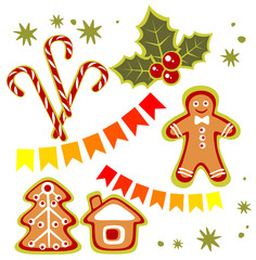 Christmas sweets set