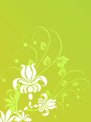 Floraler Hintergrund