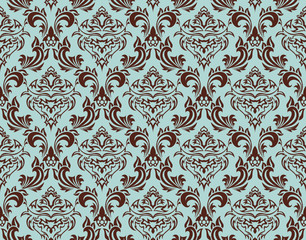 seamless damask pattern