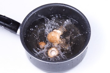 Frische Championsuppe